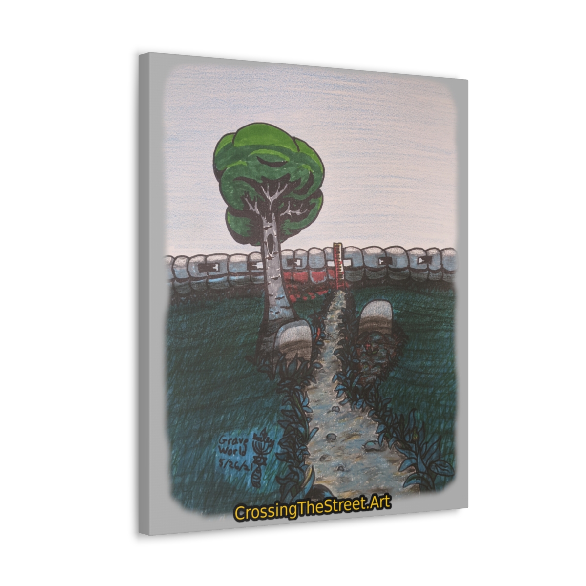 Grave World by A.J. Bailey on Canvas Gallery Wraps (copy)