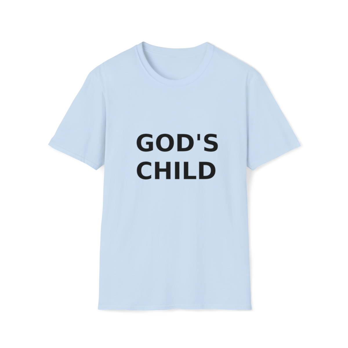 GOD'S CHILD (light version) adult Unisex Softstyle T-Shirt