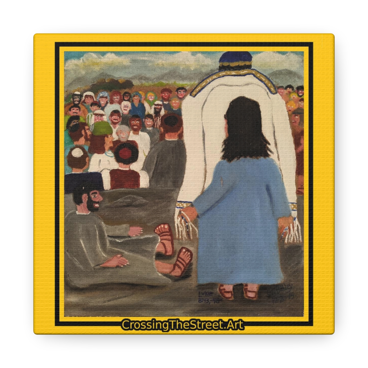 Luke 8:14 by L.L. Bailey on Canvas Gallery Wrap (Print)