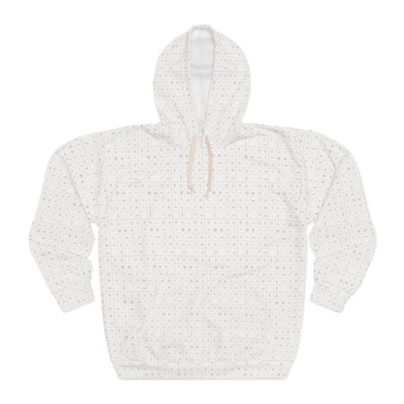 Pictographic Hebrew Grid on Unisex Pullover Hoodie (Brown)